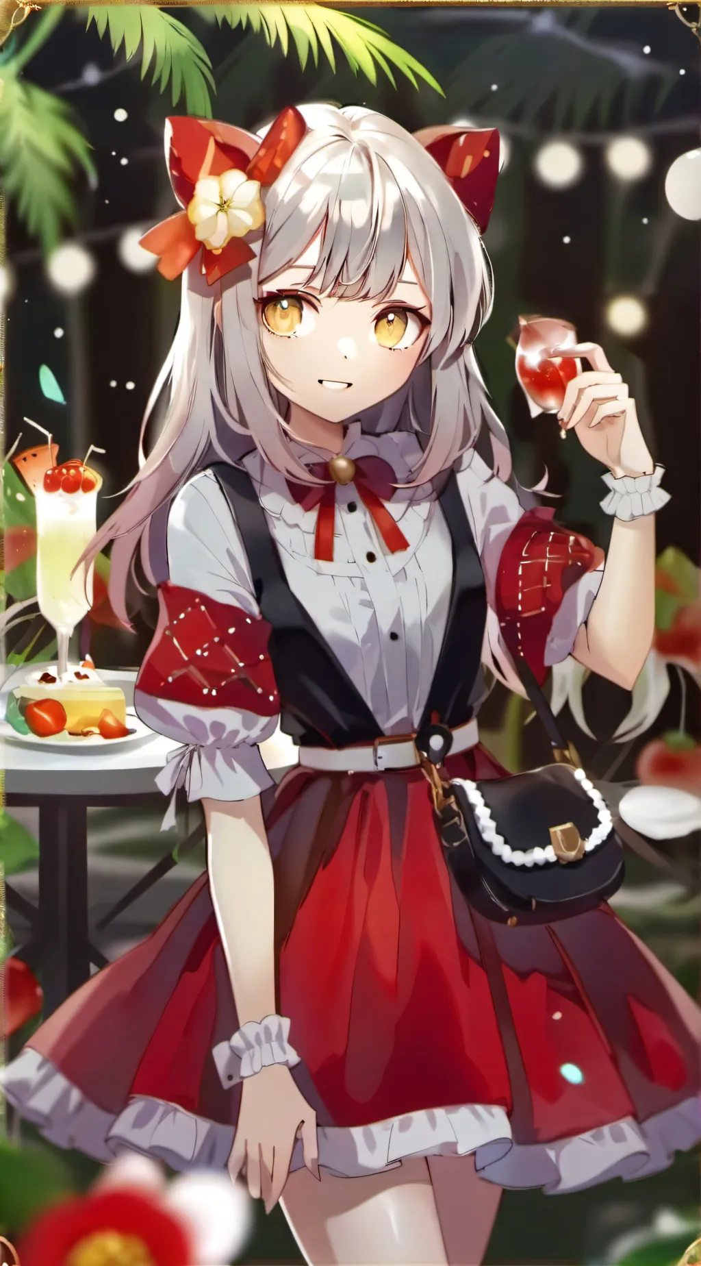 ai character: Lily background