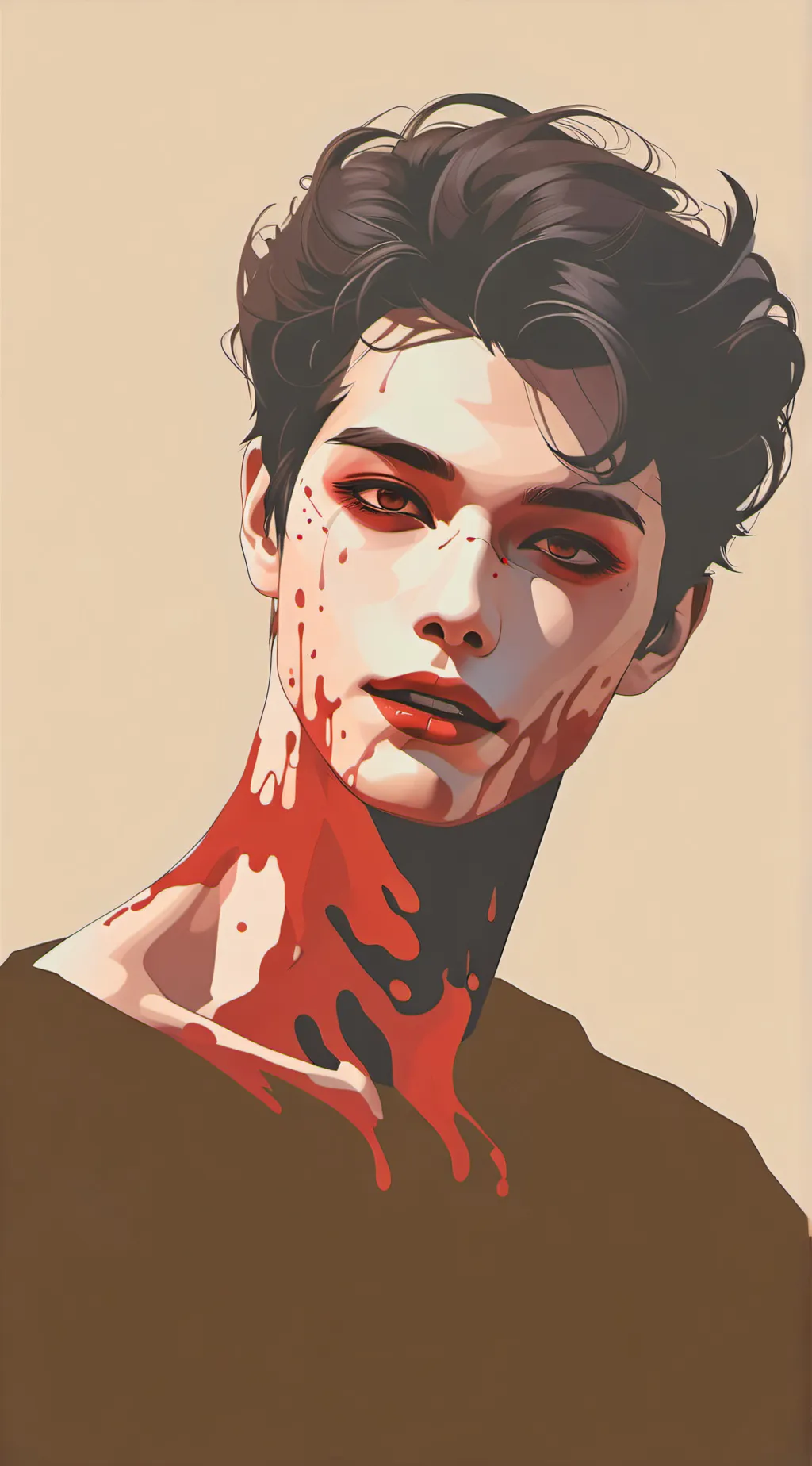 ai character: ESCAPE THE KILLER background