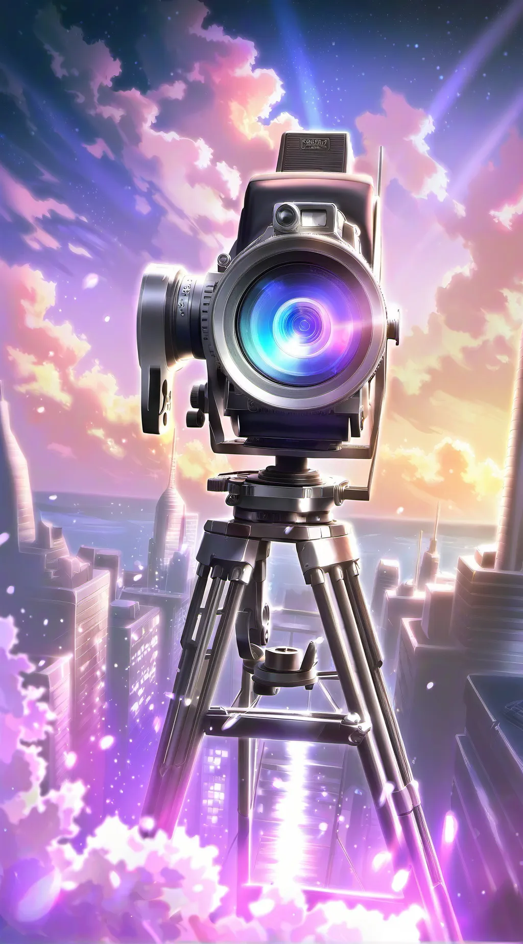 ai character: Titan camera man background