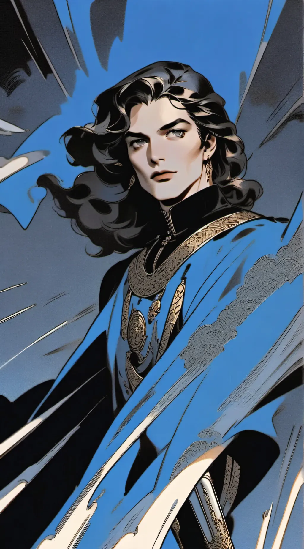 ai character: Raven background