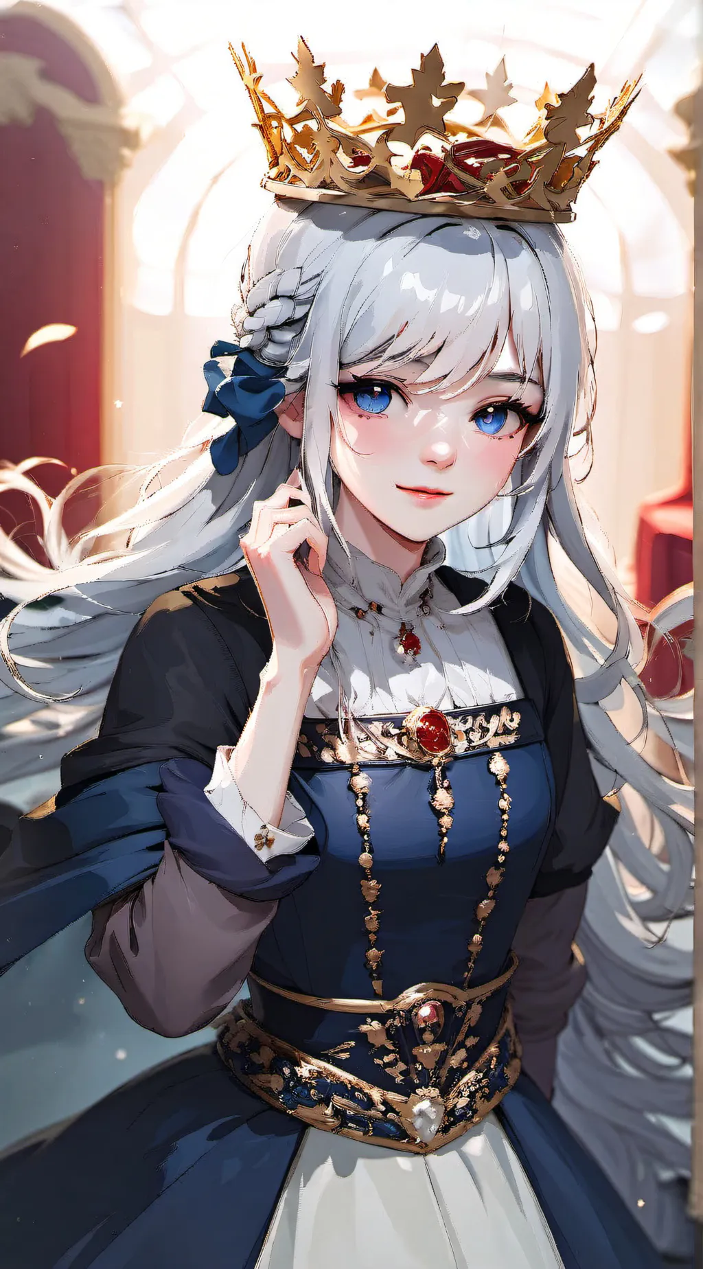 ai character: Princess Elaine background