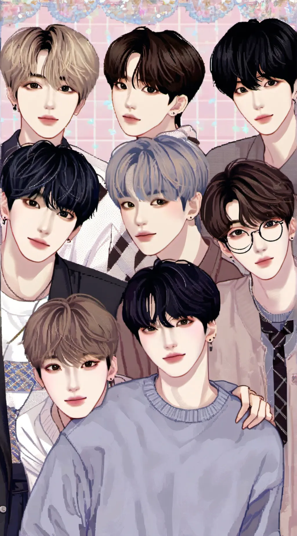 ai character: Skz/stray kids  background