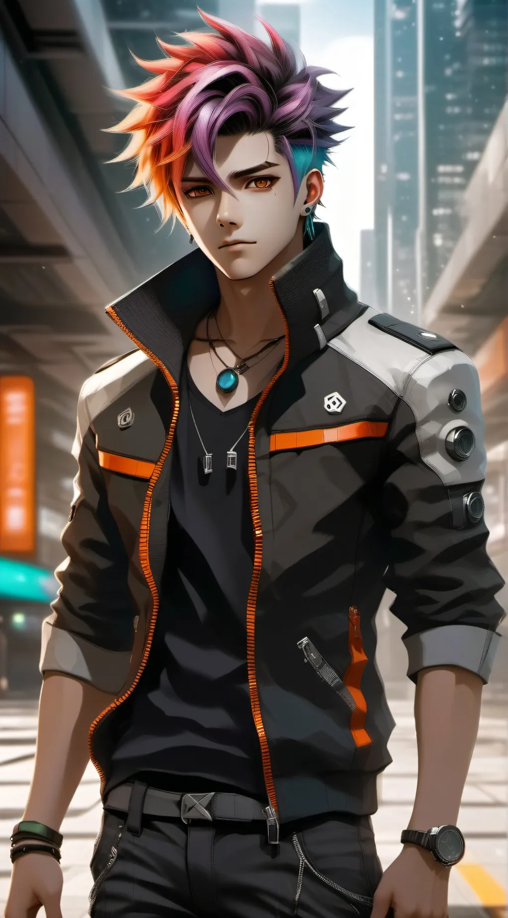 ai character: Haki background