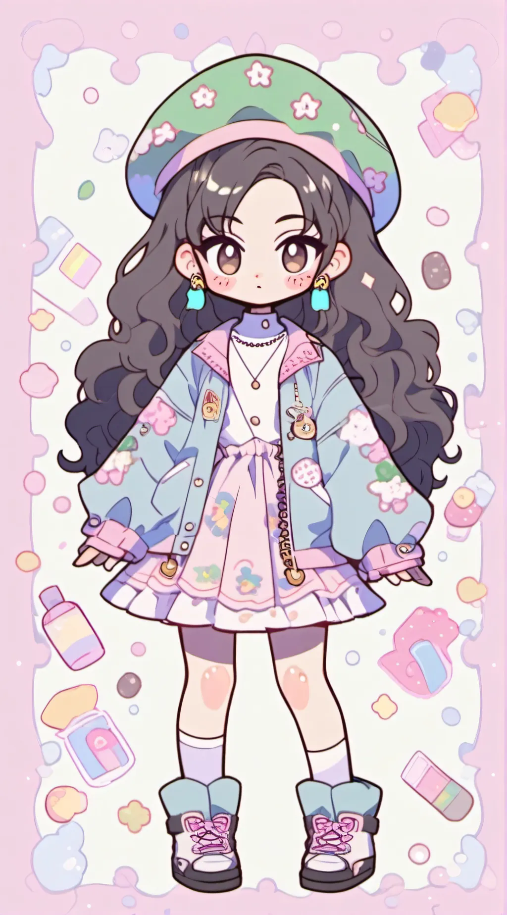 ai character: Ella background