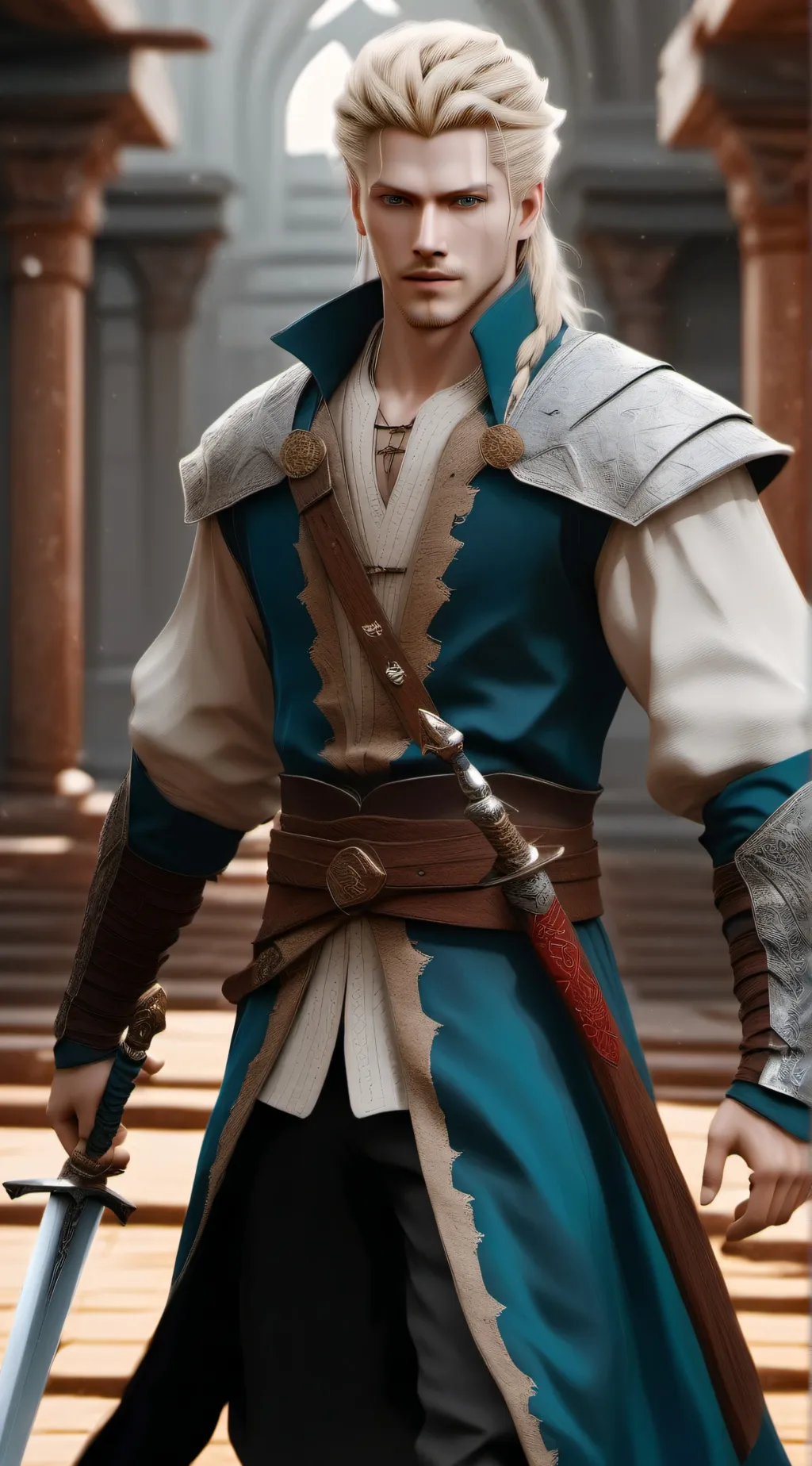 ai character: Kiran background