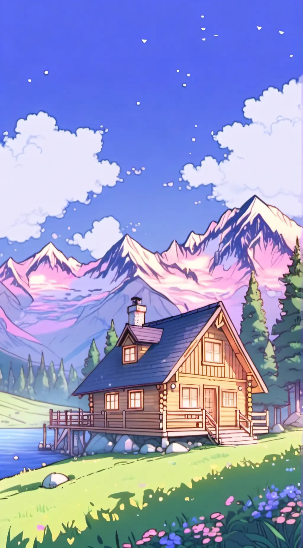 ai character: Pretty Blood background