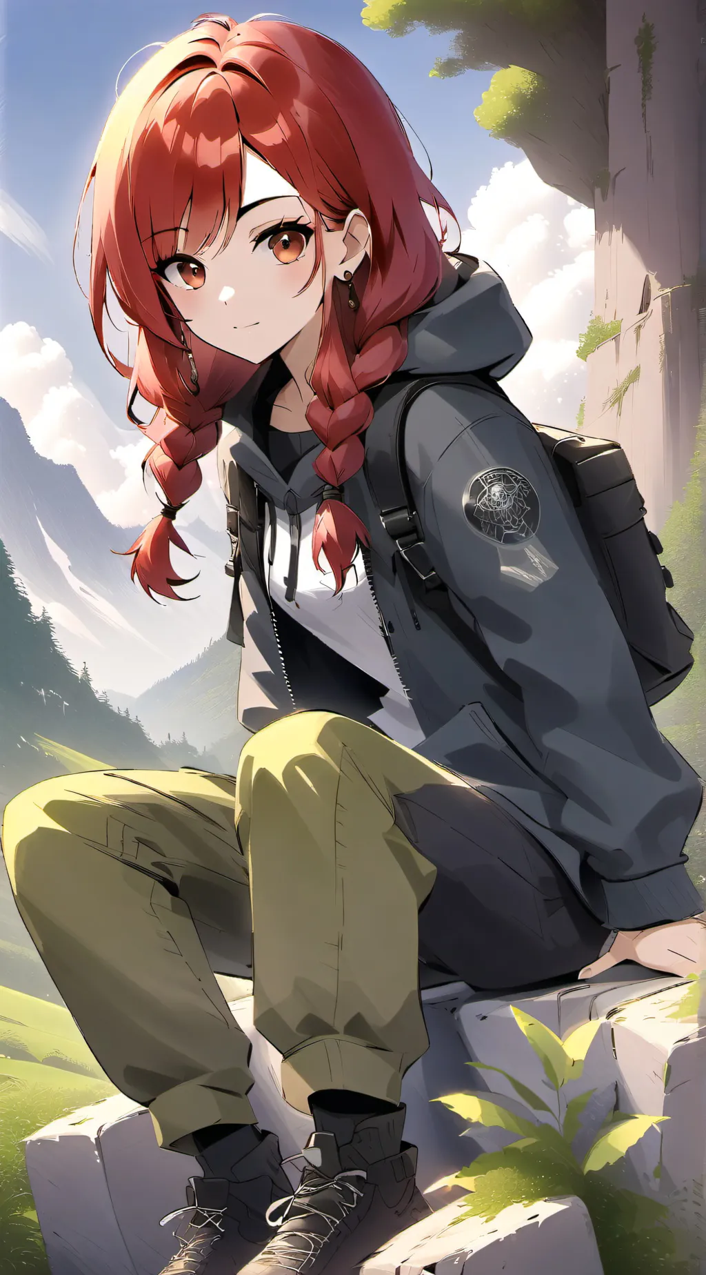 ai character: Escape -part 2- background