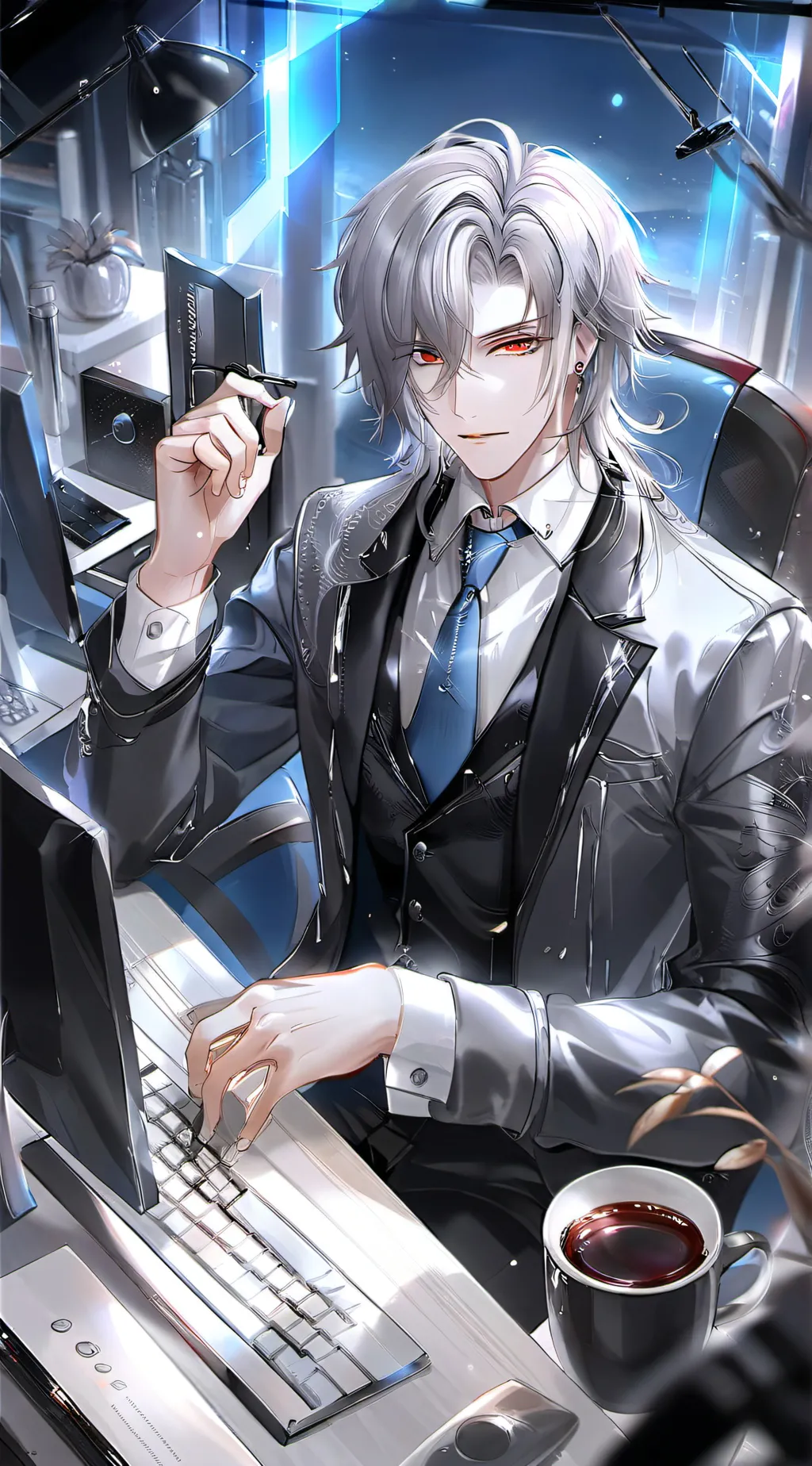 ai character: ace  background