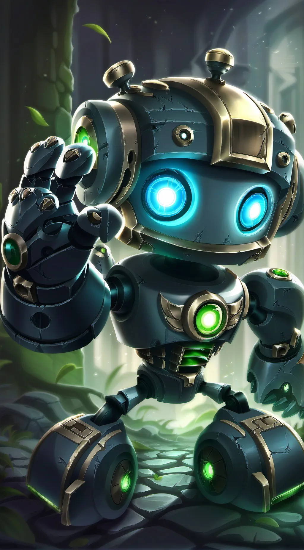 ai character: Your robot￼ background