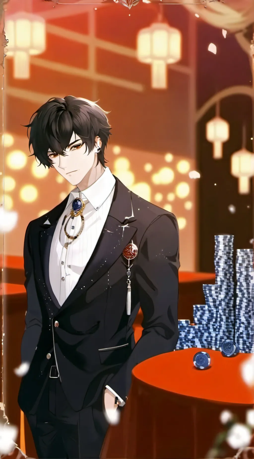 ai character: Liam background