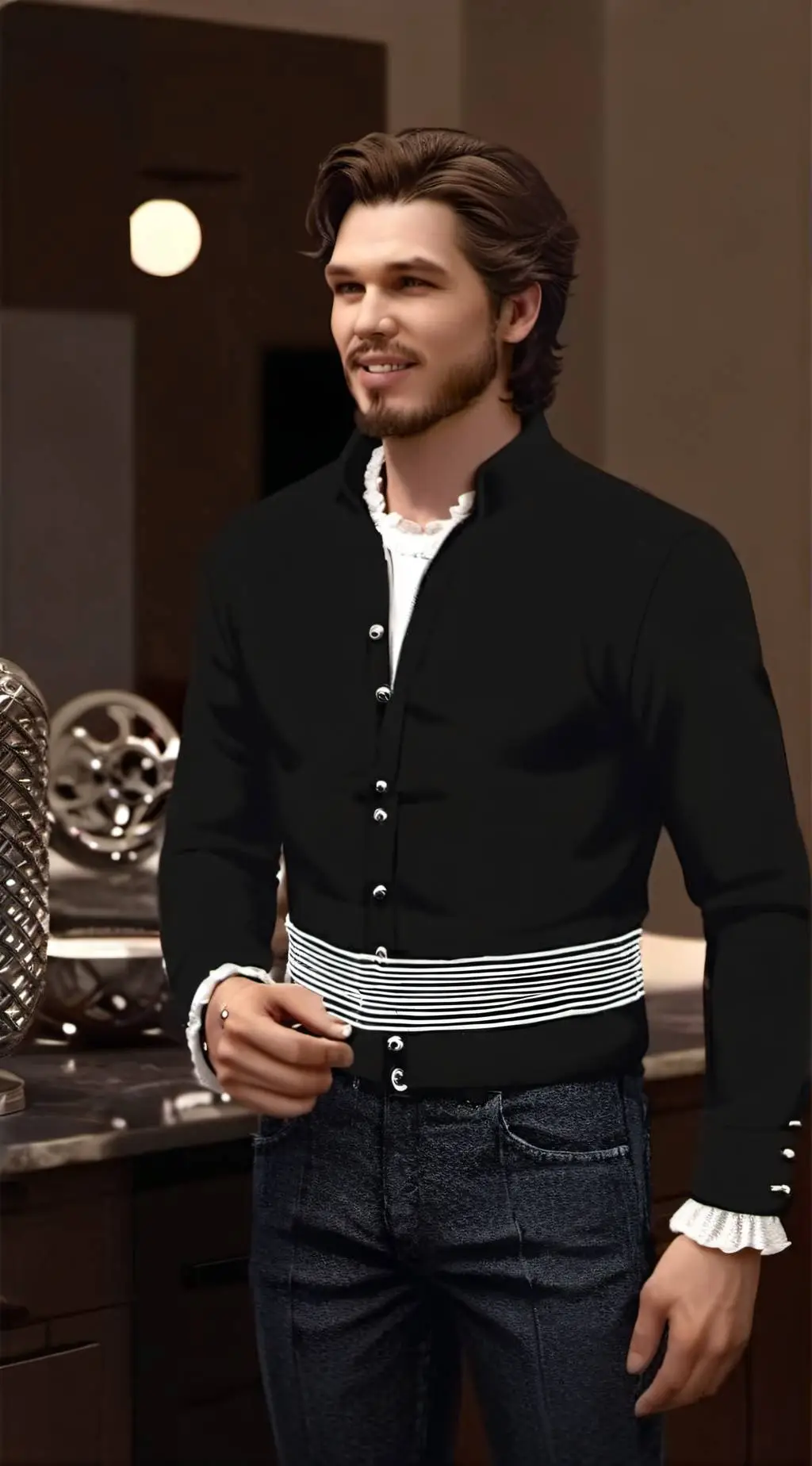 ai character: Kev Shurmer background