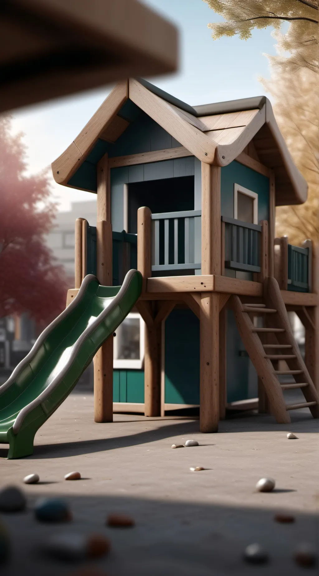 ai character: estate mates background