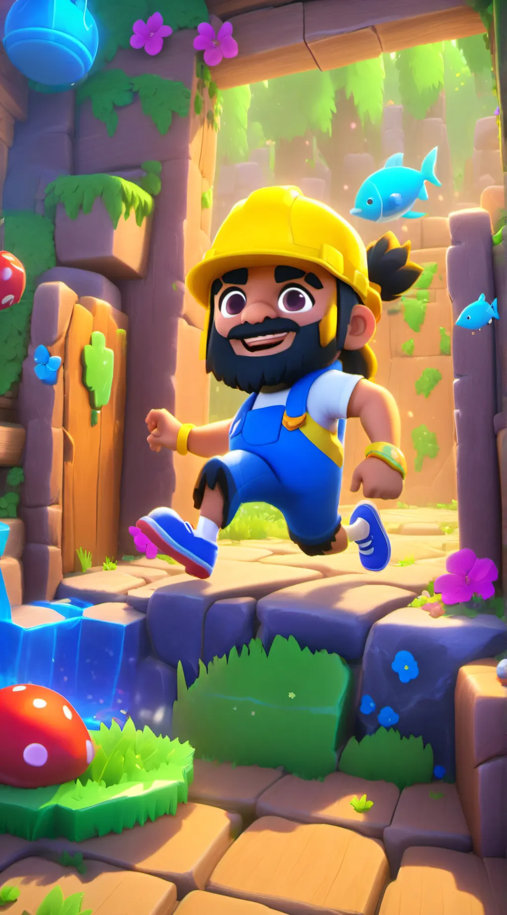 ai character: Chuchel  background