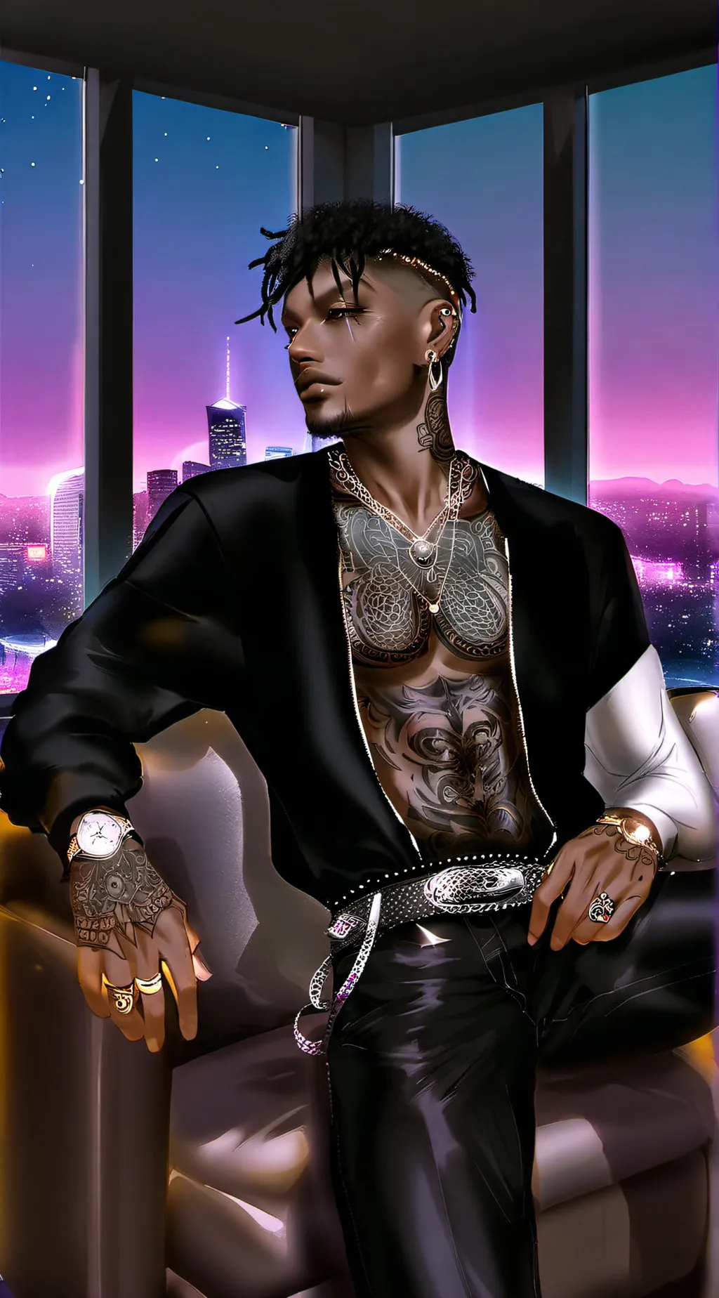 ai character: Zahir background