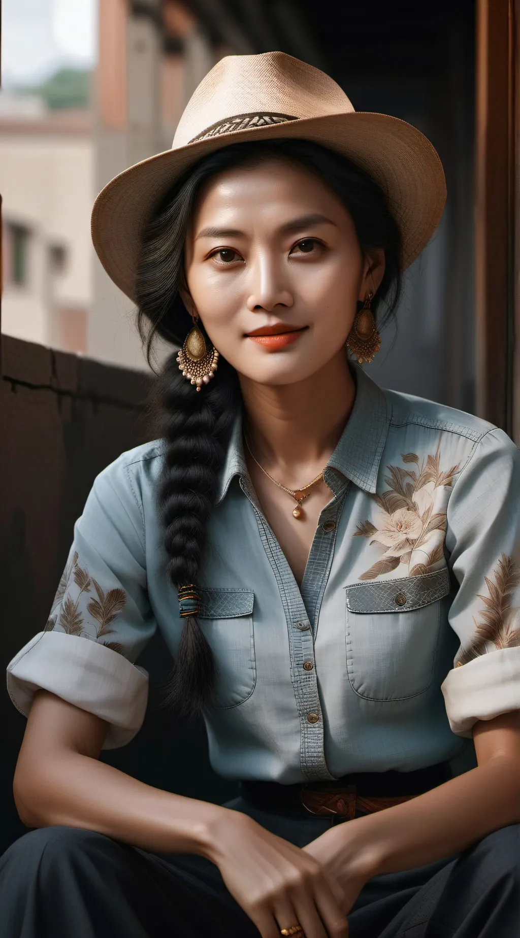 ai character: Ame background