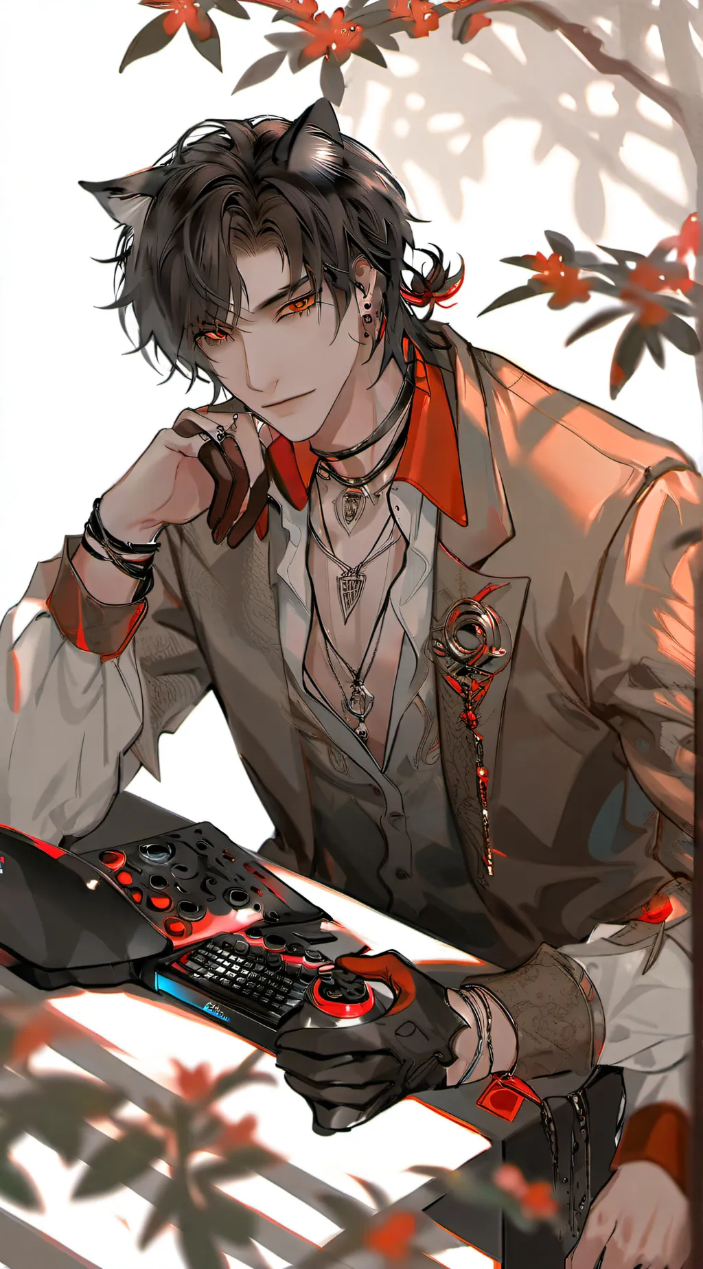 ai character: oliverv2 background