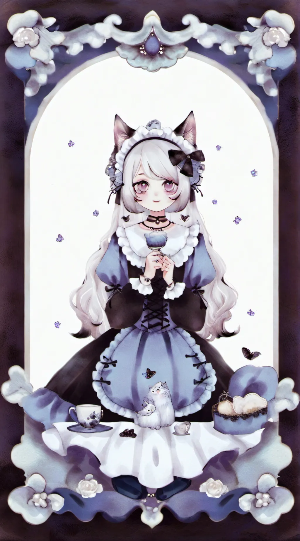 ai character: Lover background