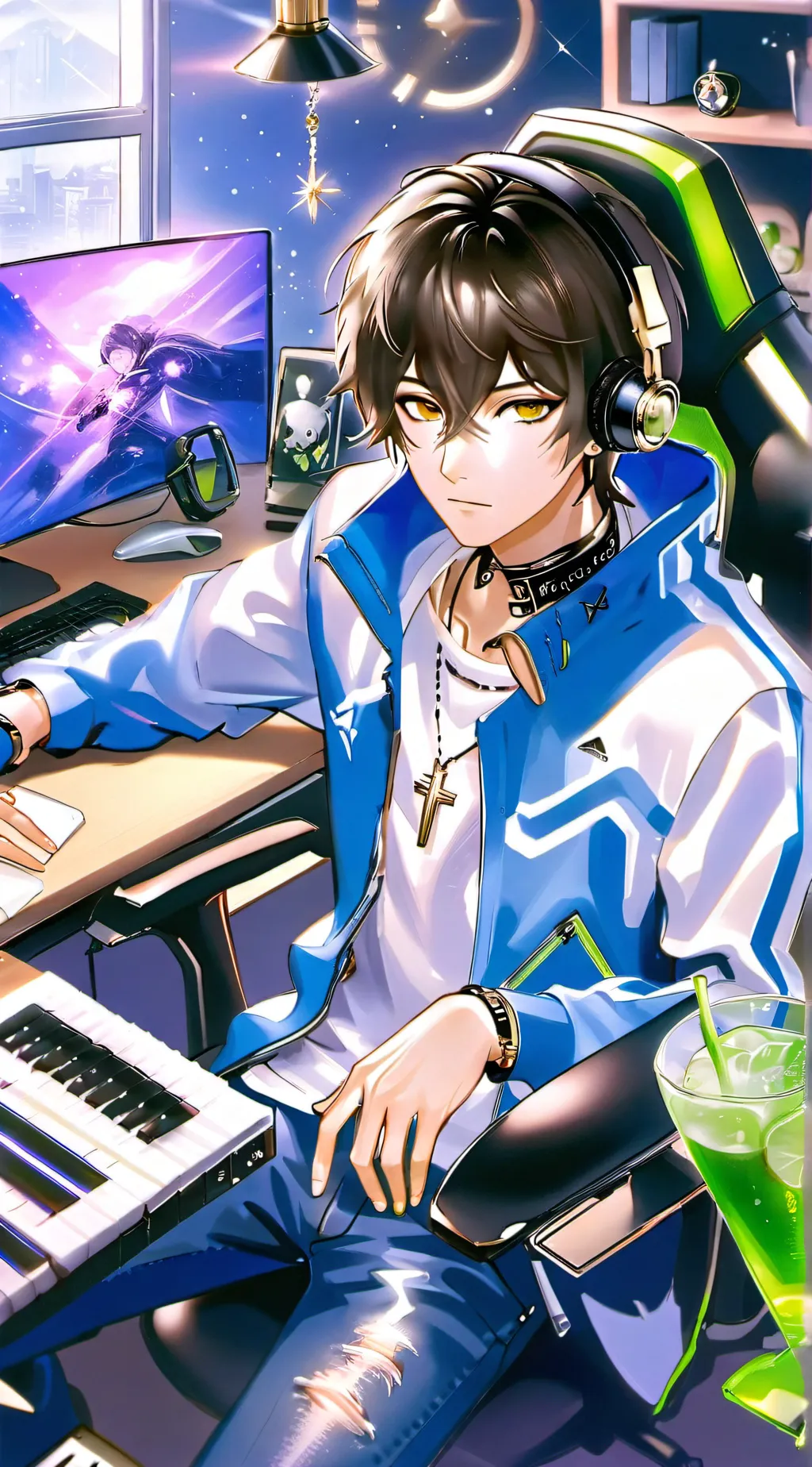 ai character: ❤️🔆James🔆❤️ background