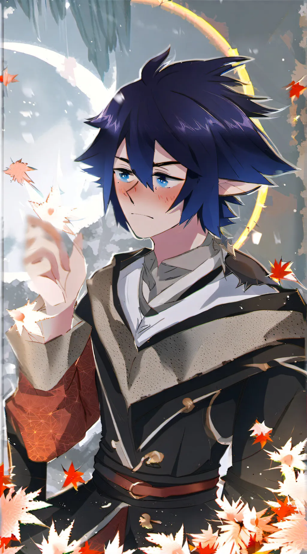 ai character: TamakiAmajiki  background