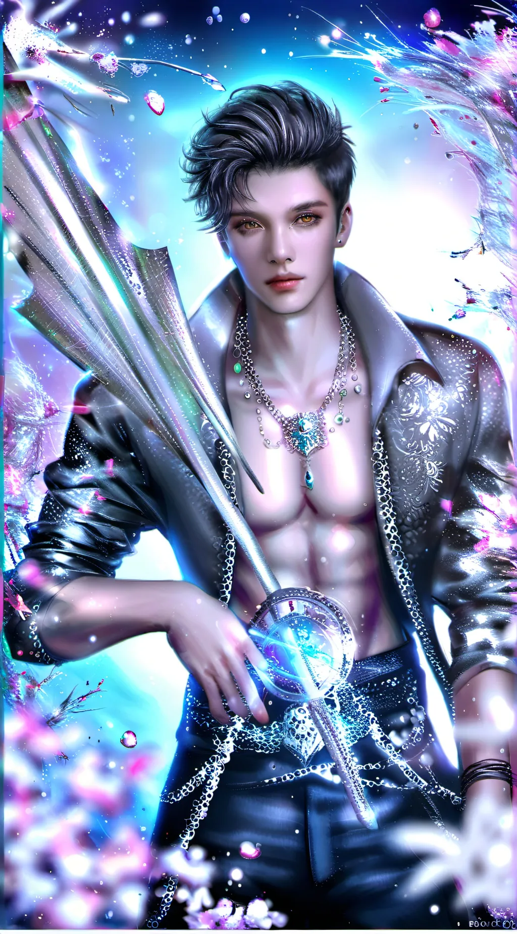 ai character: steven  background