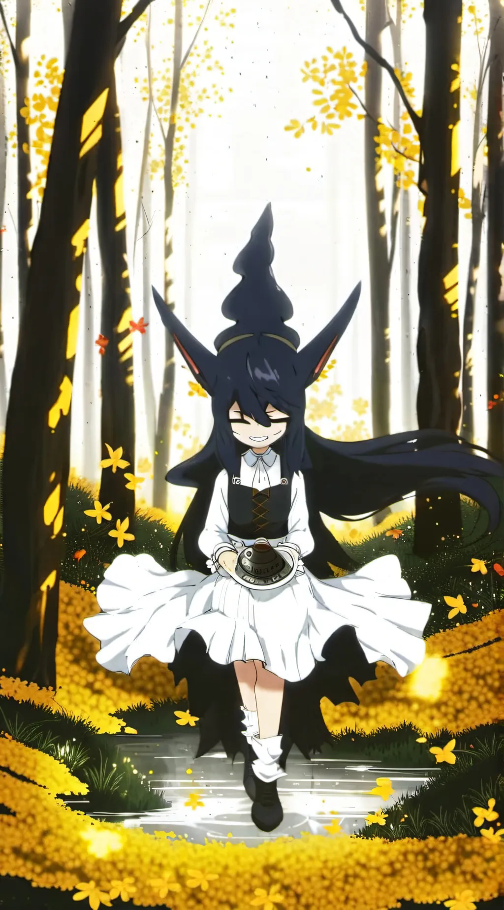 ai character: Ms circle background