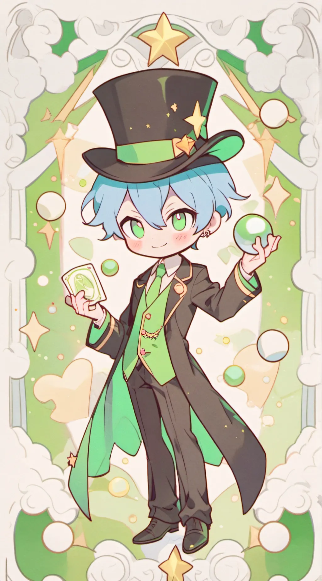 ai character: MHA in DS background