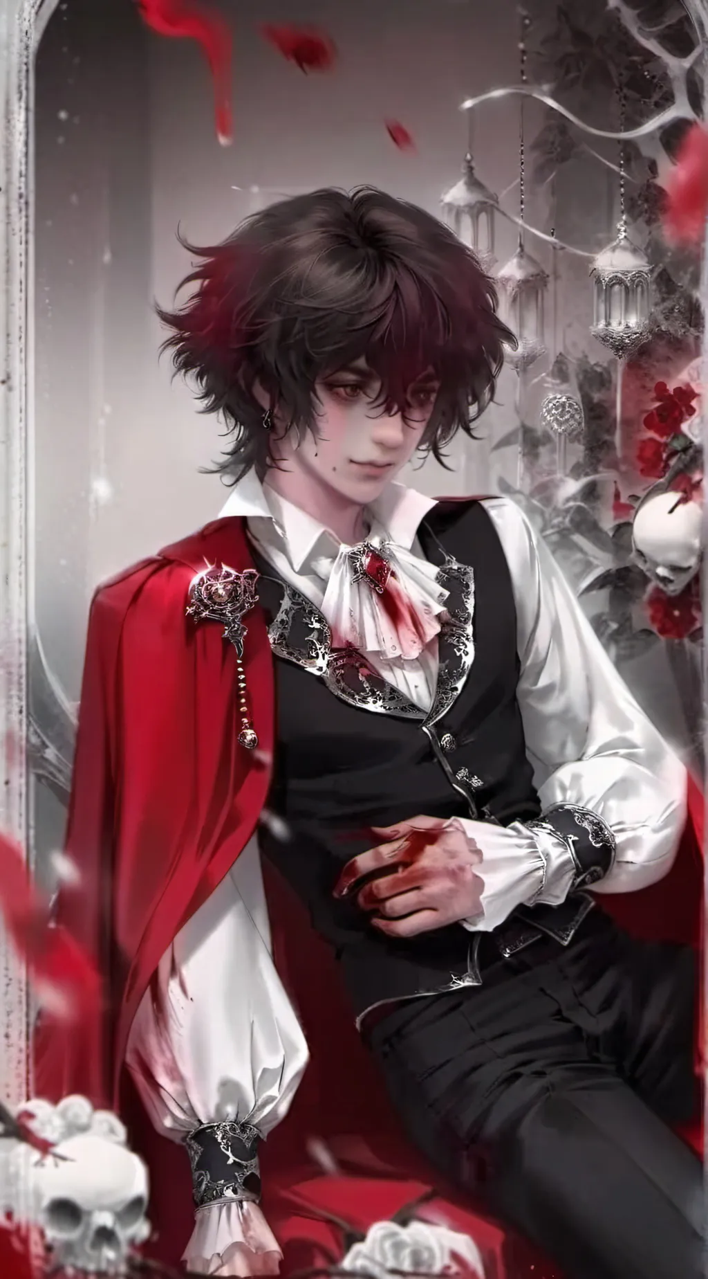 ai character: Killer Vampire background