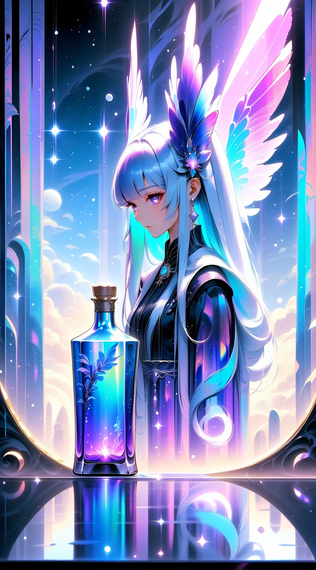 ai character: Ally background