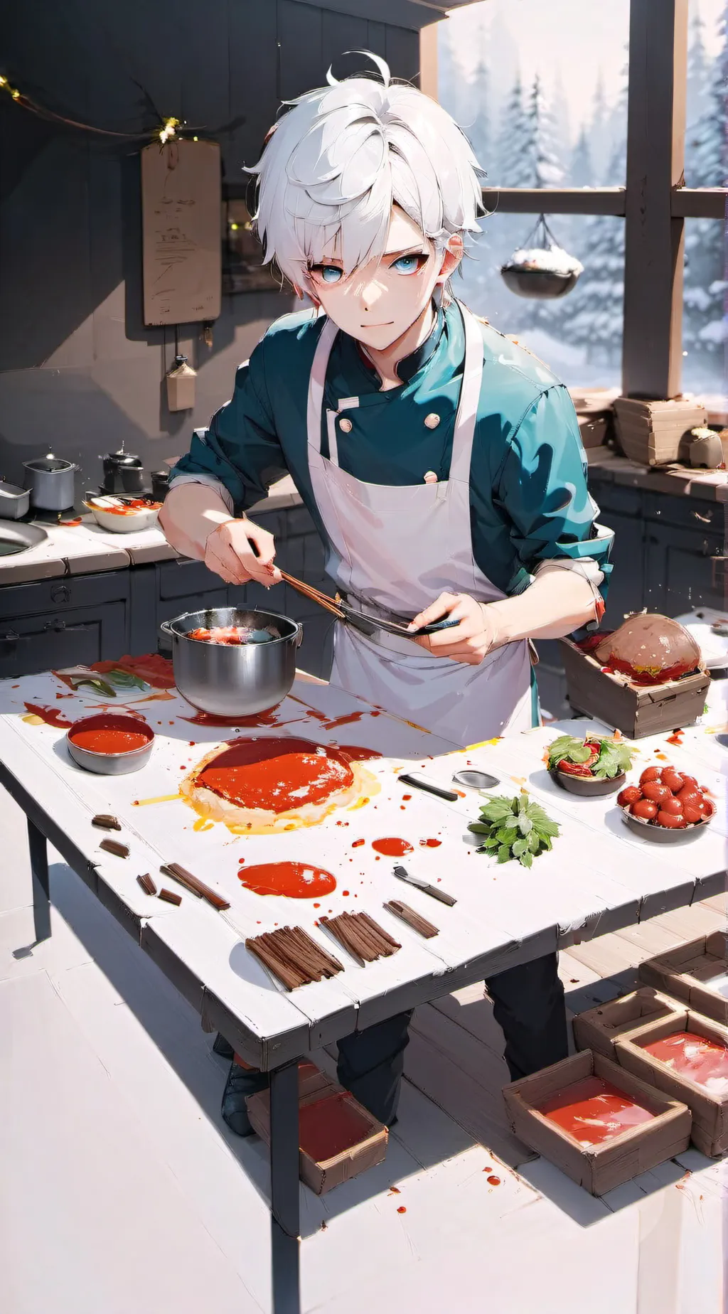 ai character: Kai background