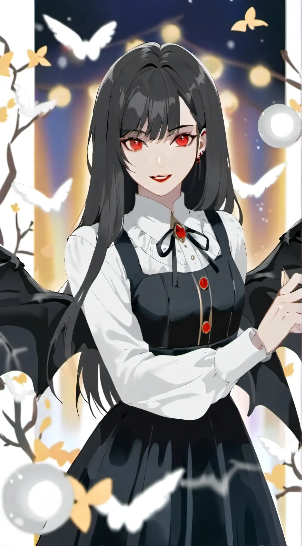 ai character: Anna 🦇 background