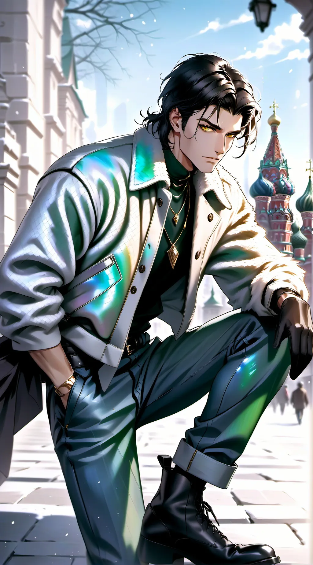 ai character: Vladimir  background