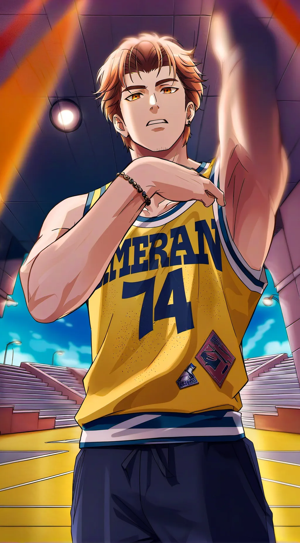 ai character: leo background