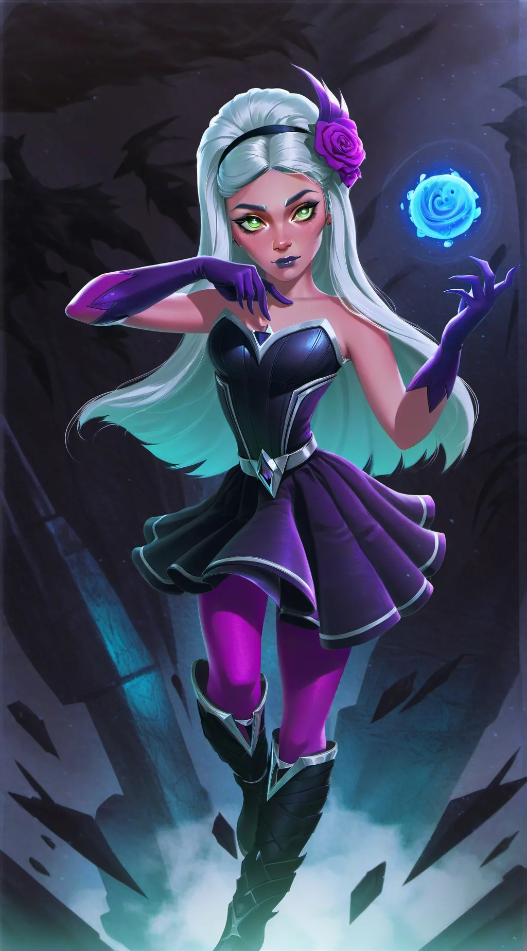 ai character: Jinx  background