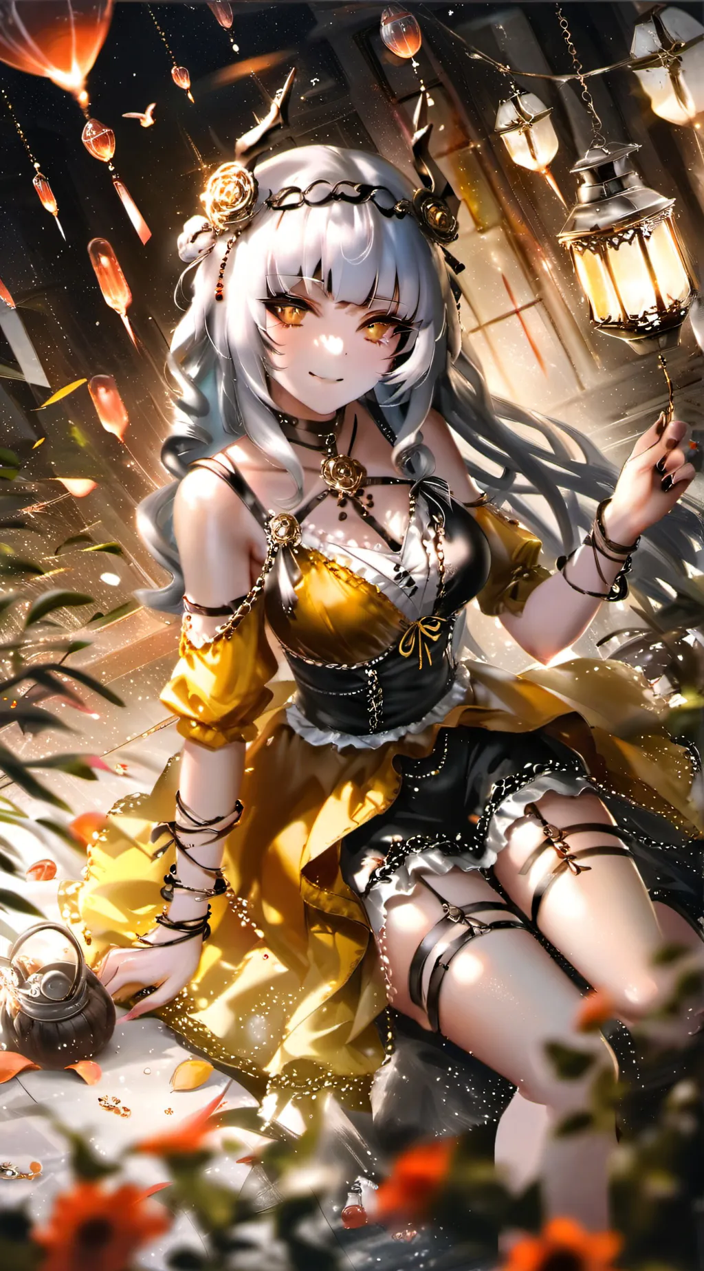 ai character: Aria background