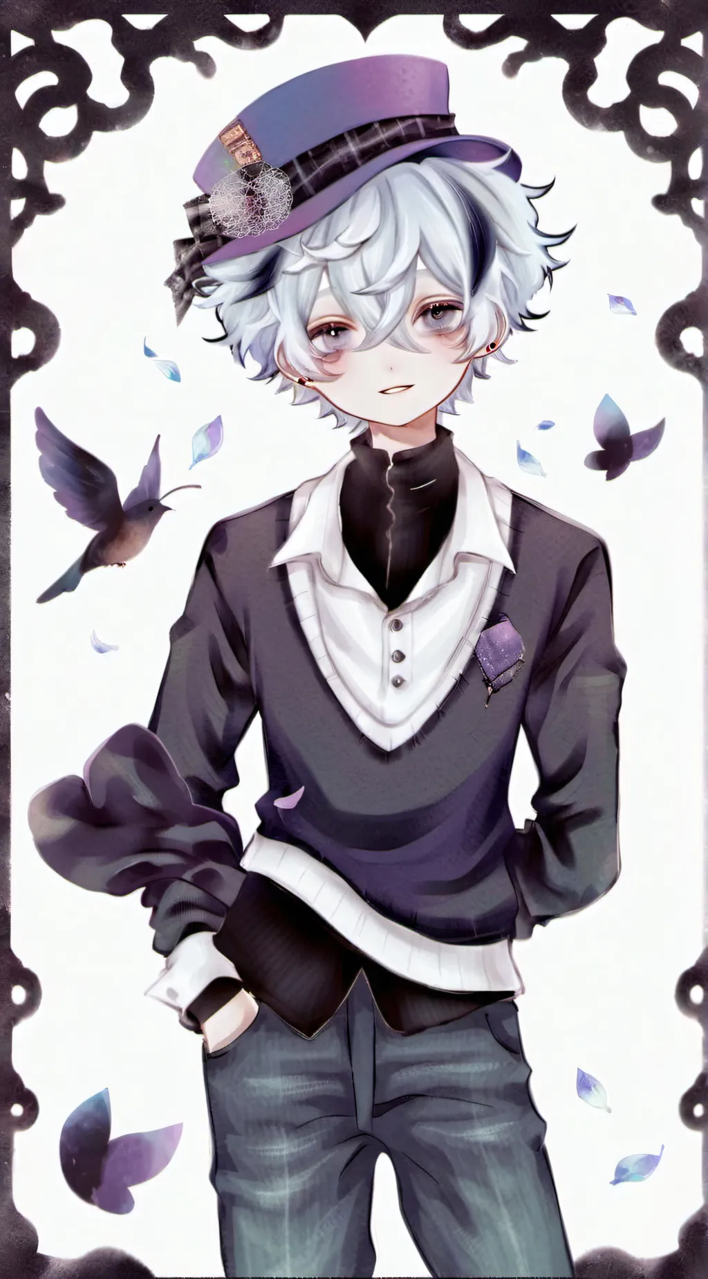 ai character: Andrew  background