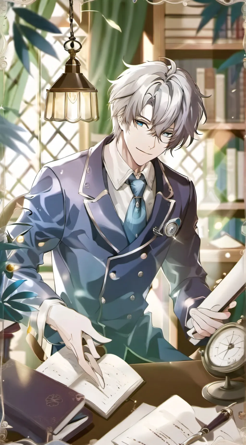 ai character: William background