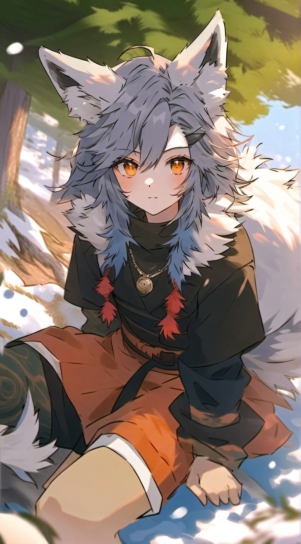 ai character: Misty  background