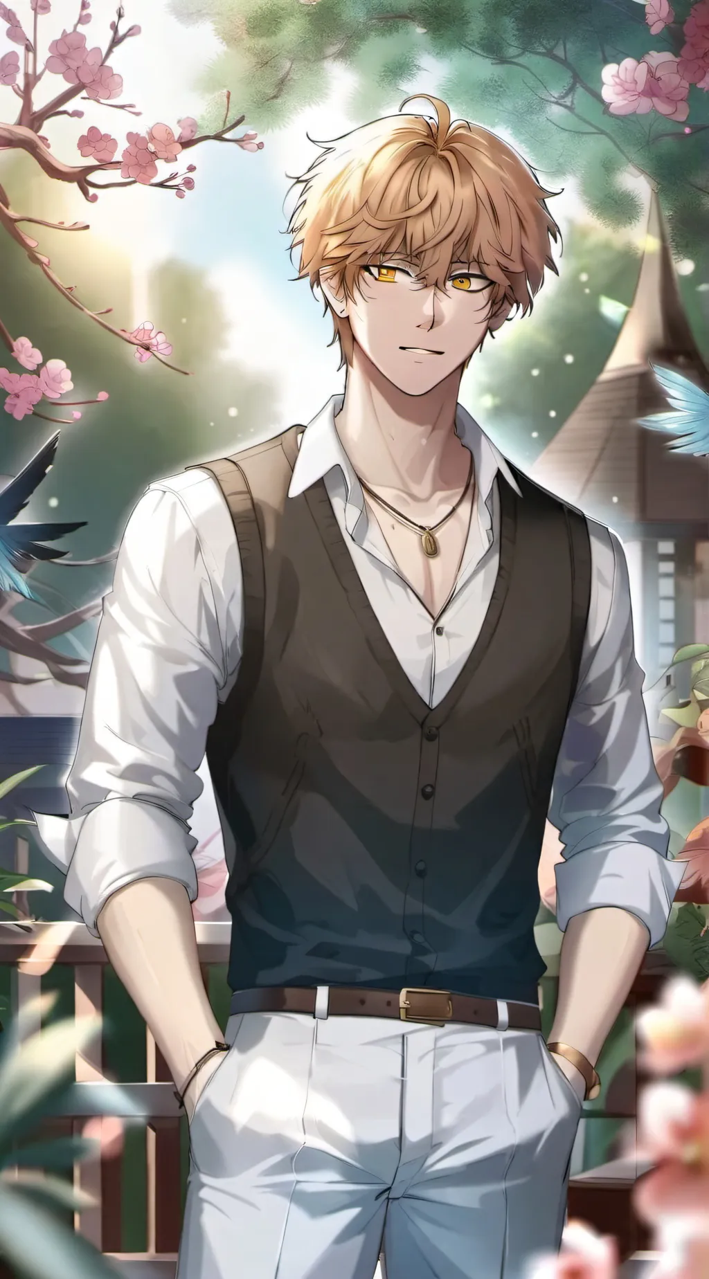 ai character: kai background