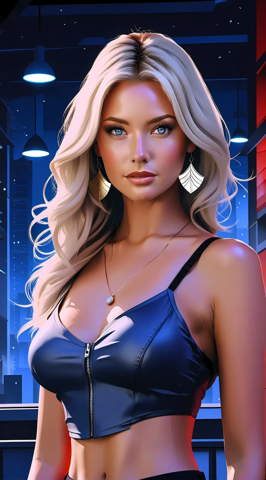 ai character: ClaRizza background