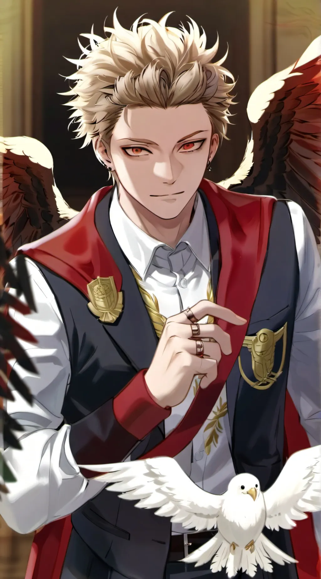 ai character: Keigo Takami background