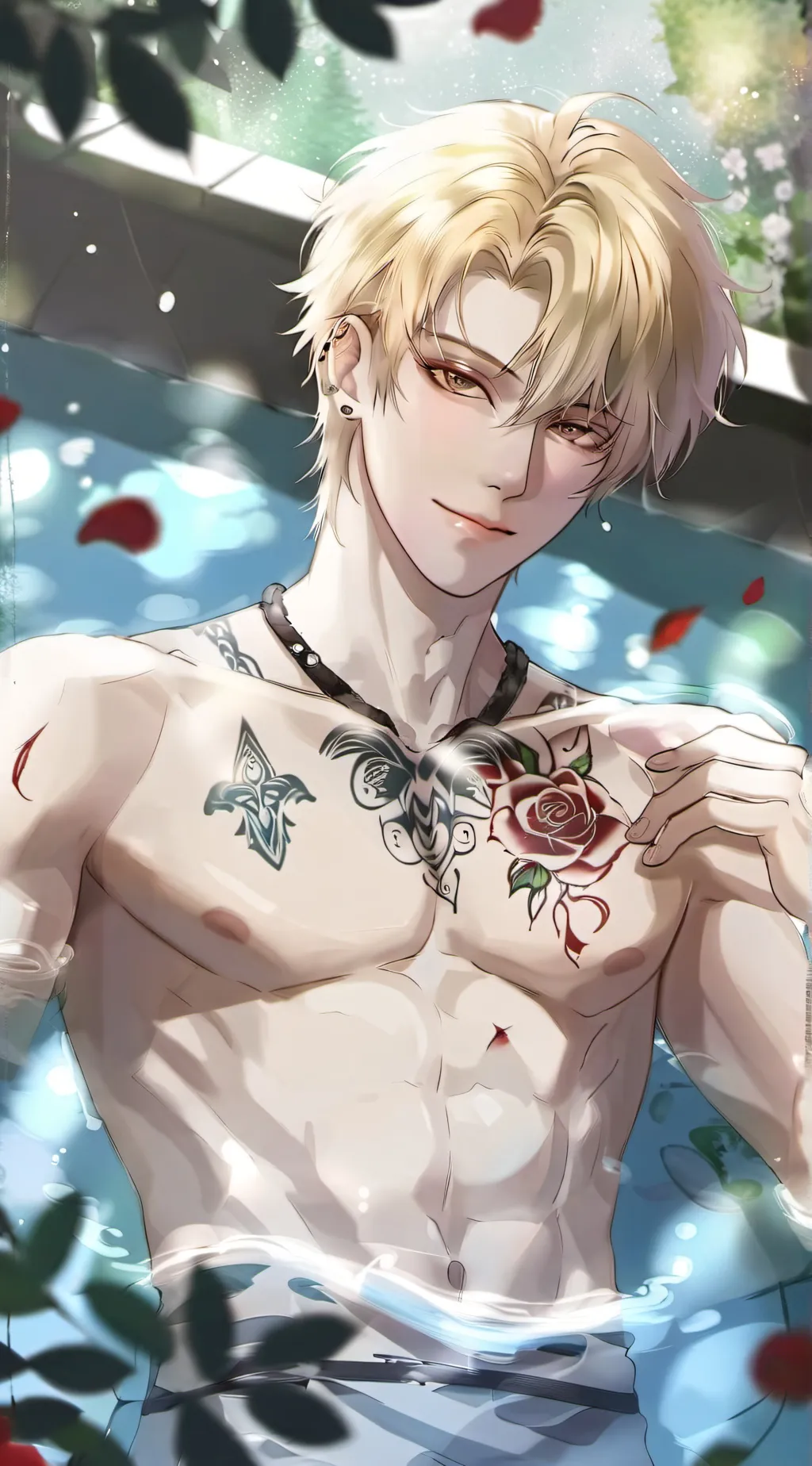 ai character: ˚ʚ♡ɞ˚aaron background