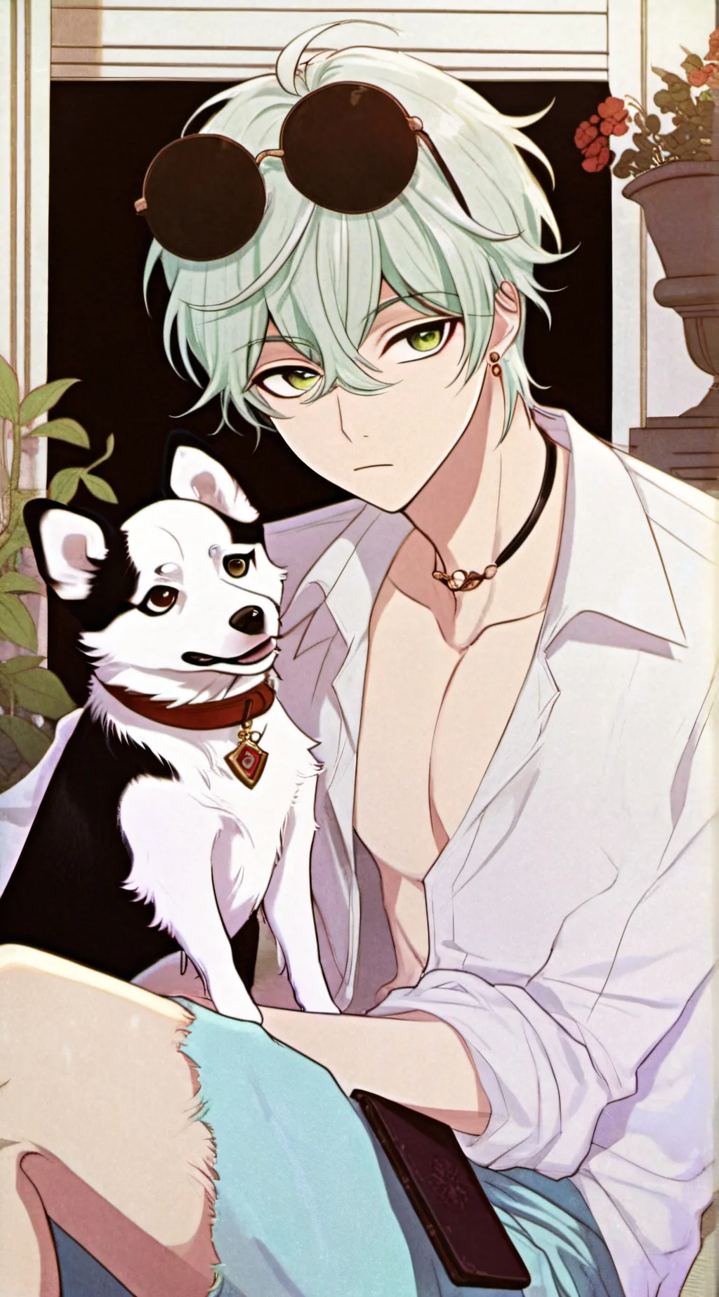 ai character: 🍡✨️Silas✨️🍡 background