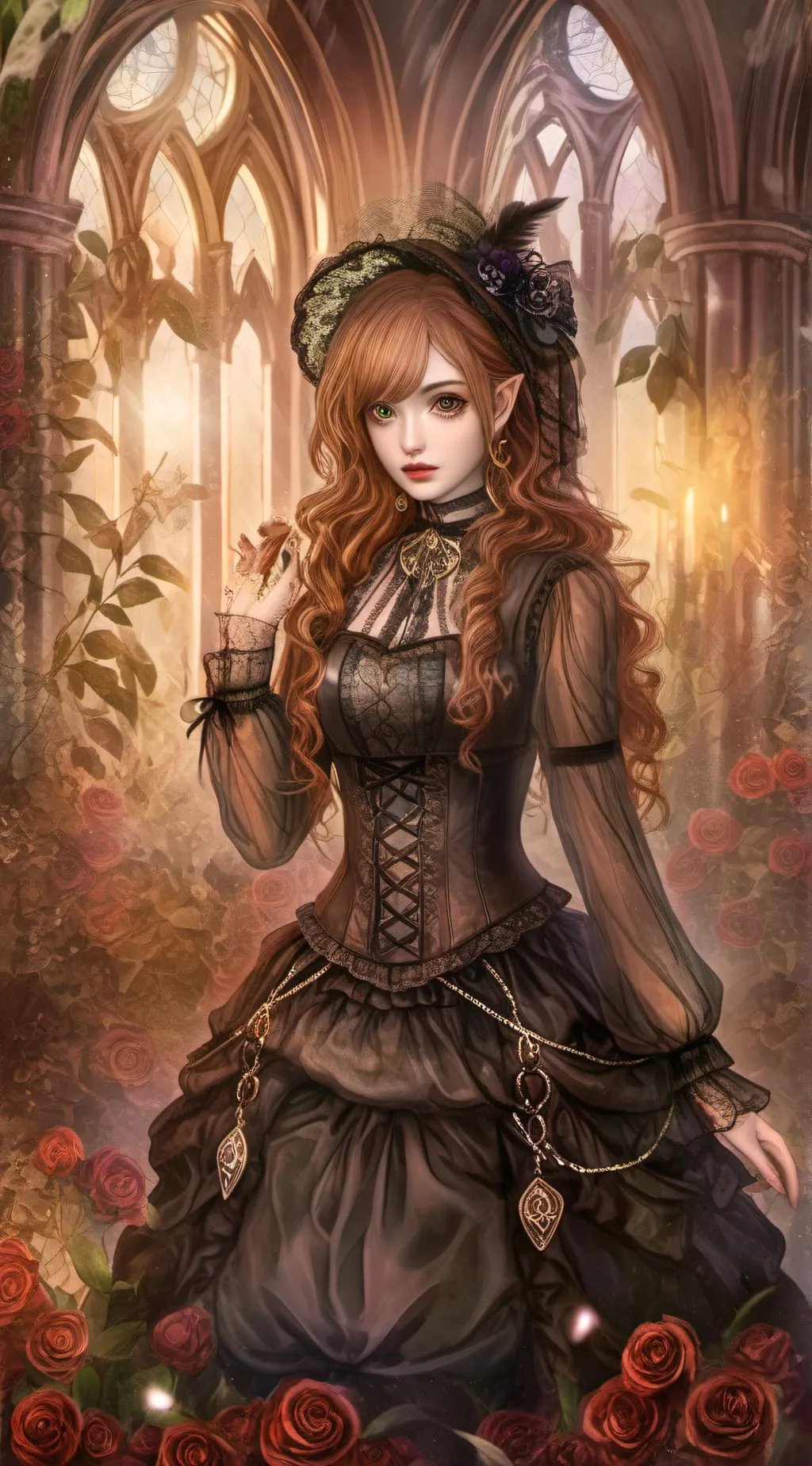 ai character: ♤♡waliose♡♤ background