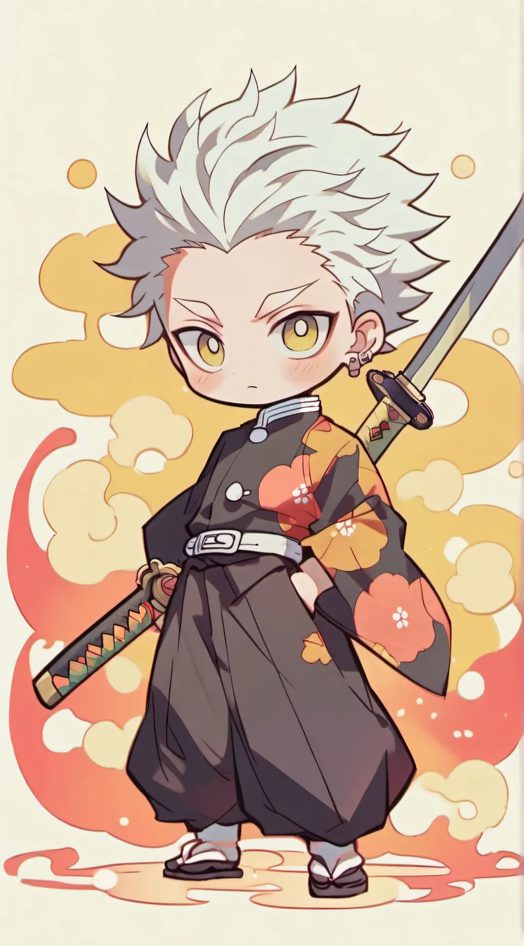 ai character: Choso Kamo background