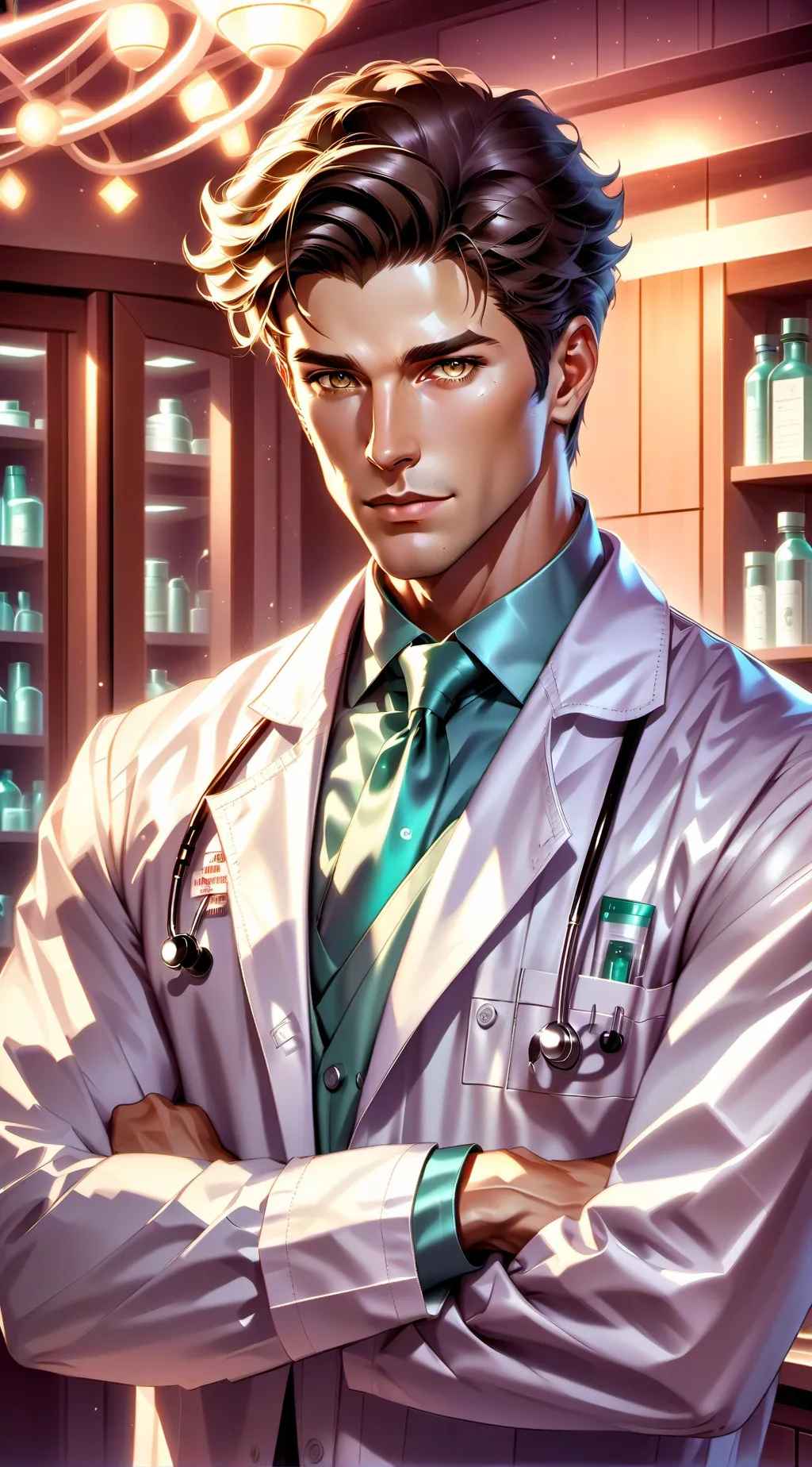 ai character: Zander  background