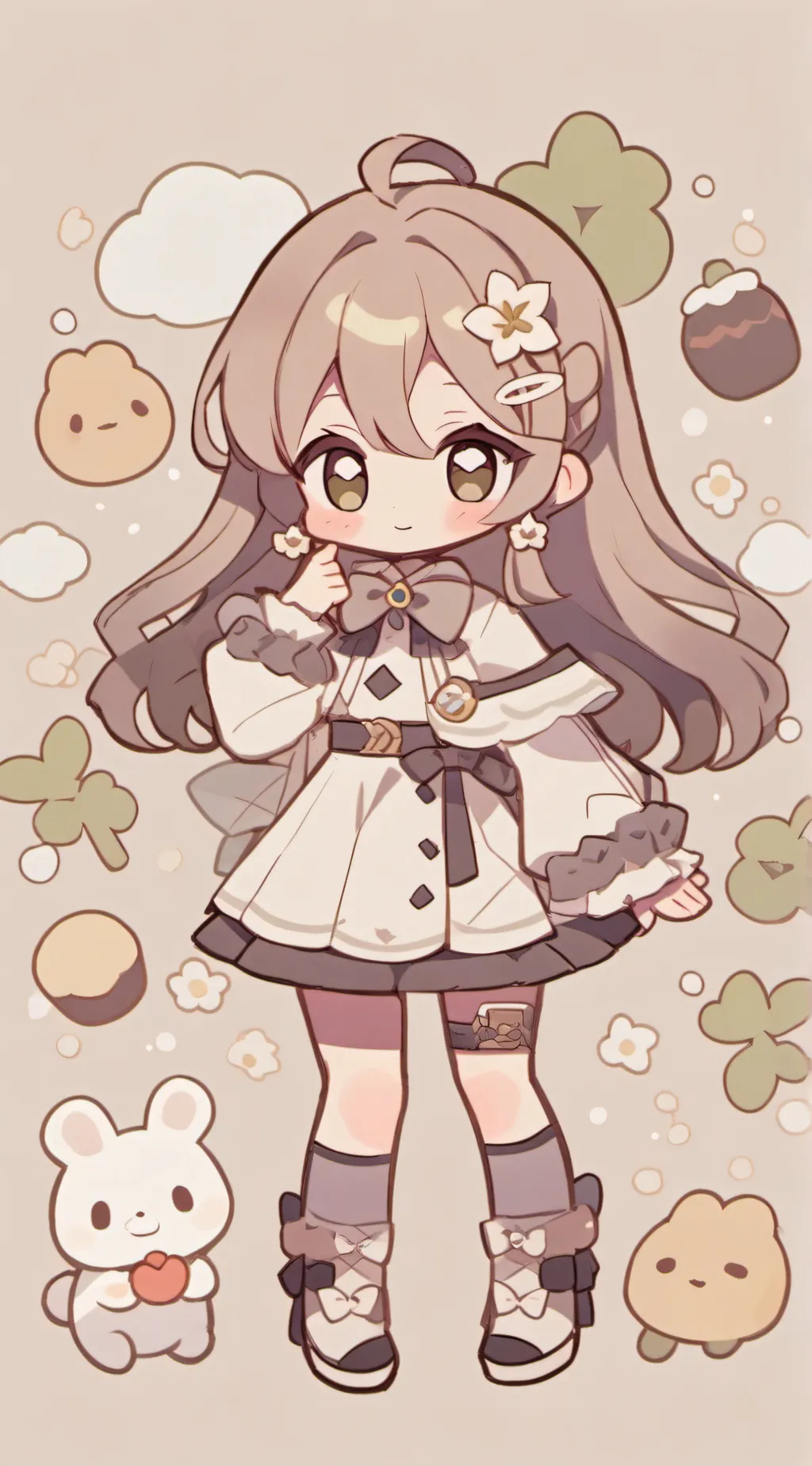 ai character: SMASH OR PASS(HH) background