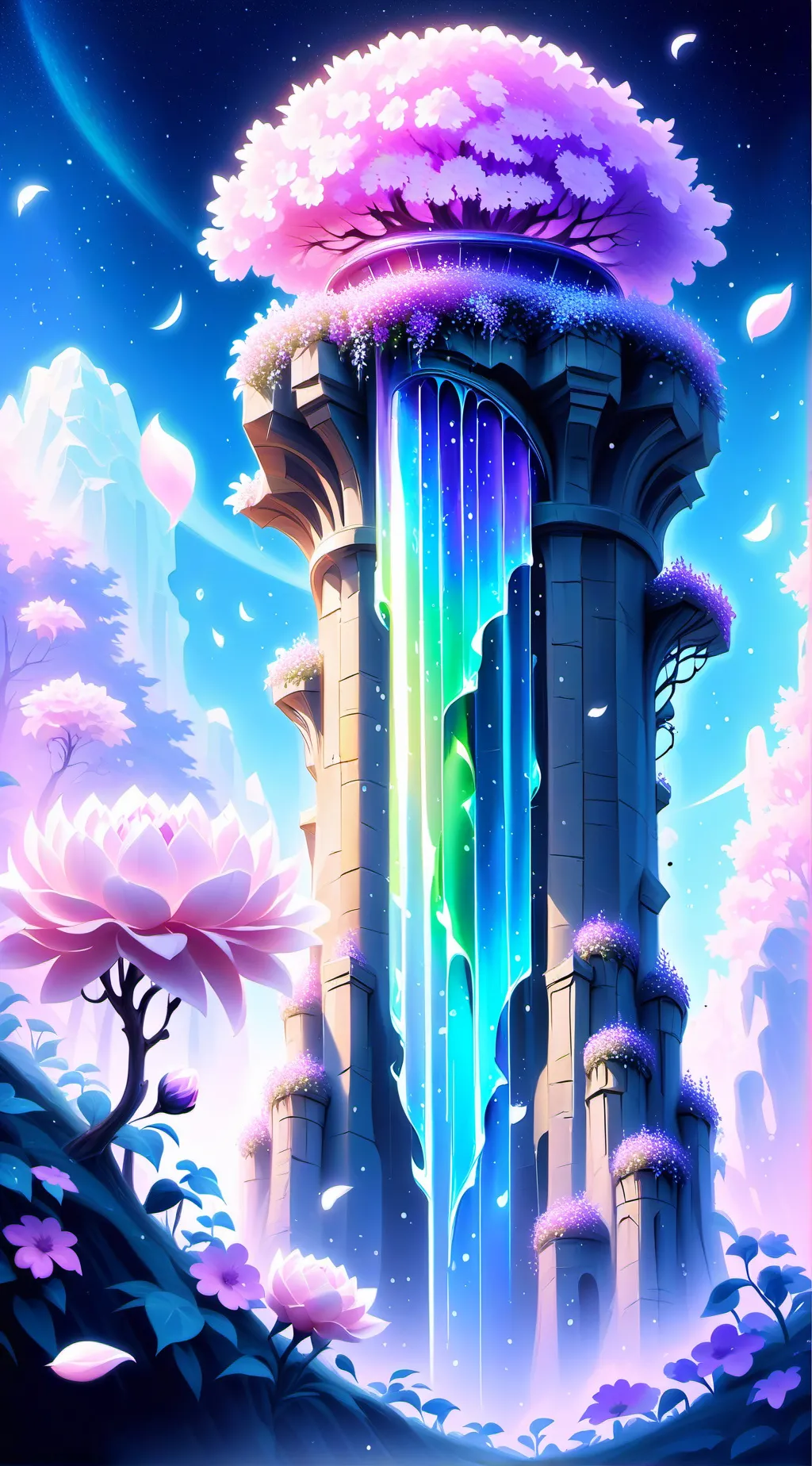 ai character: Mha(mystery tower) background