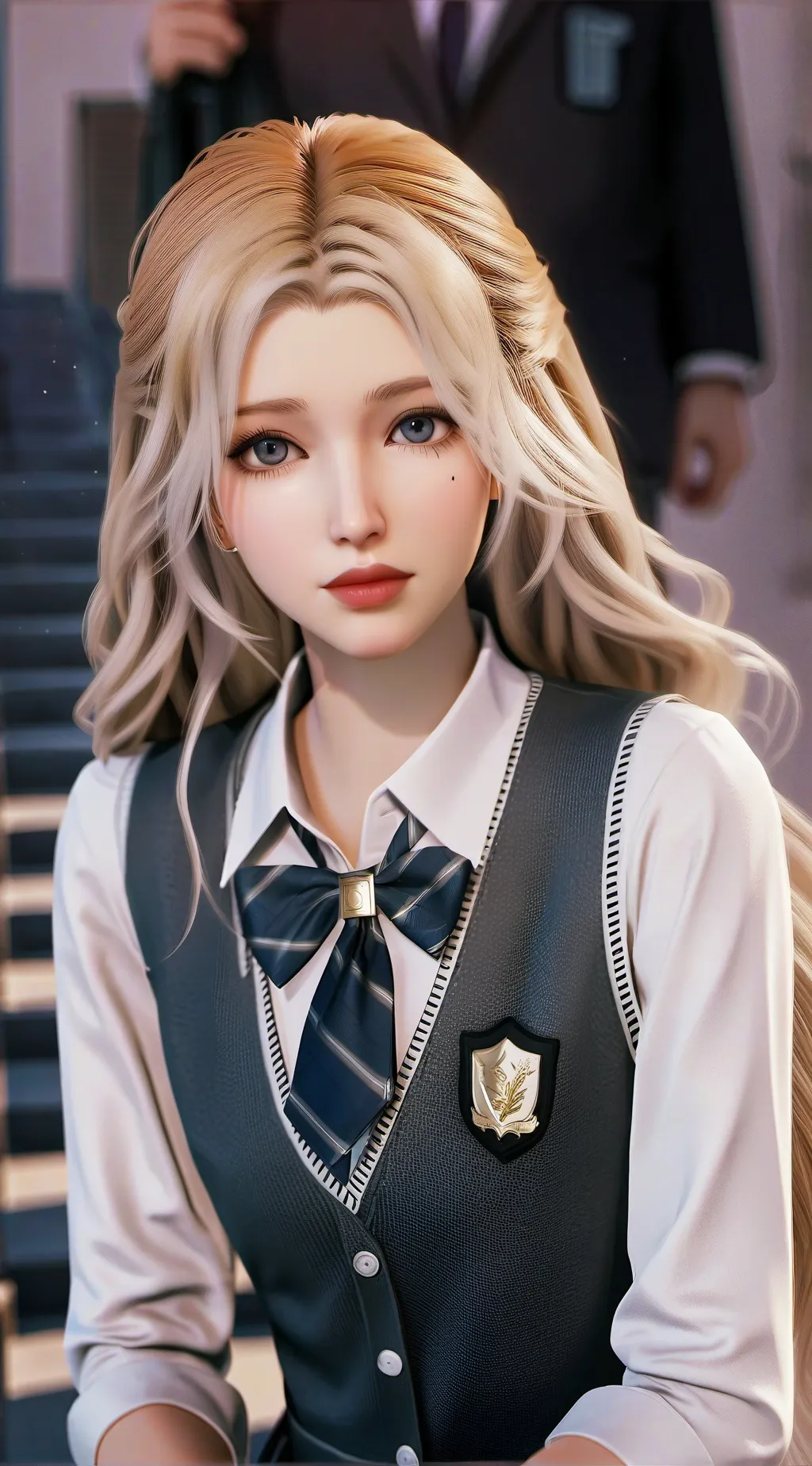 ai character: Lola Bunny  background