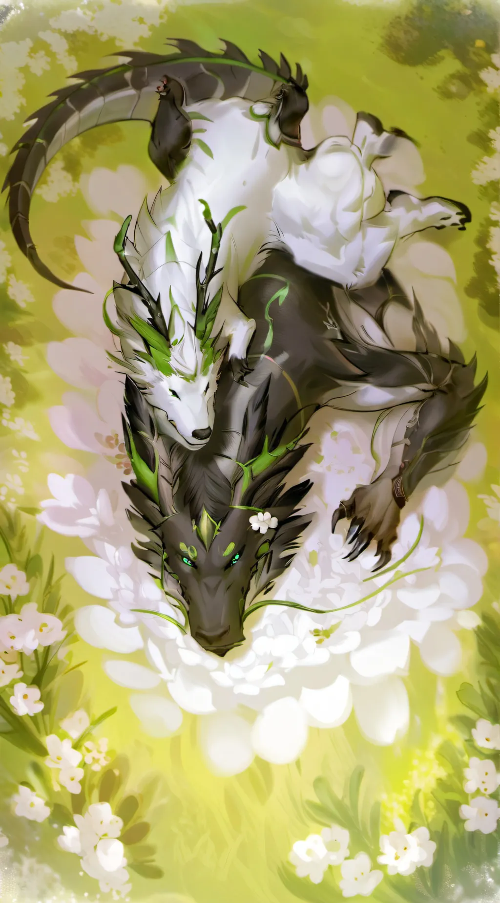 ai character: 2 luvers background