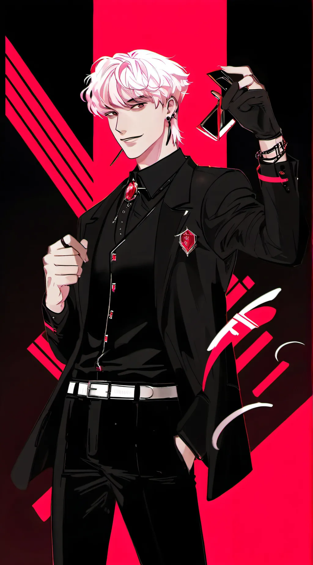 ai character: aaron background